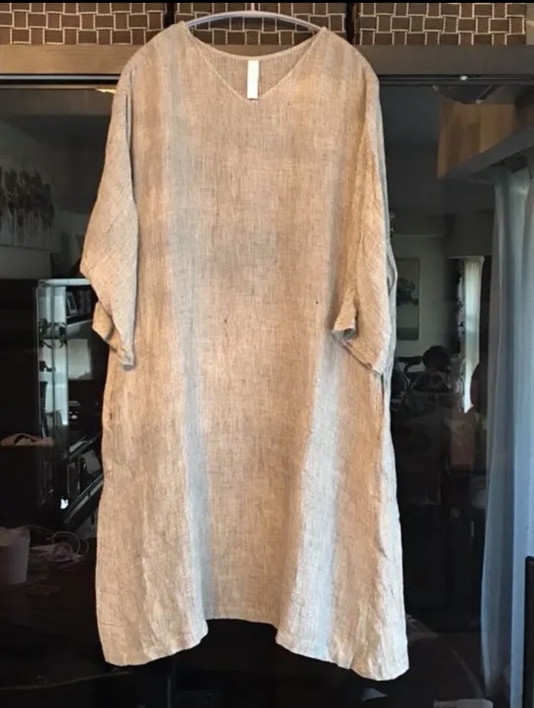 美品！！　prit　リネン　ワンピース♪