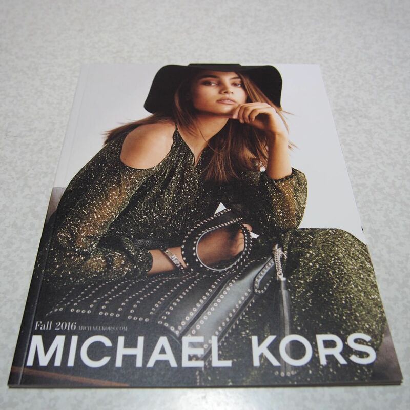 マイケルコース MICHAEL KORS 2016 FALL カタログ パンフ パンフレット デザイン ファッション