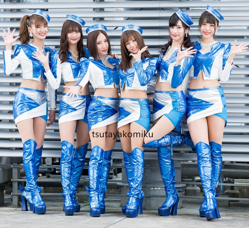 高品質 新作 帽付きpacific fairies レースクイーン コスプレ衣装+靴カバー 風 靴とウィッグ 別売り