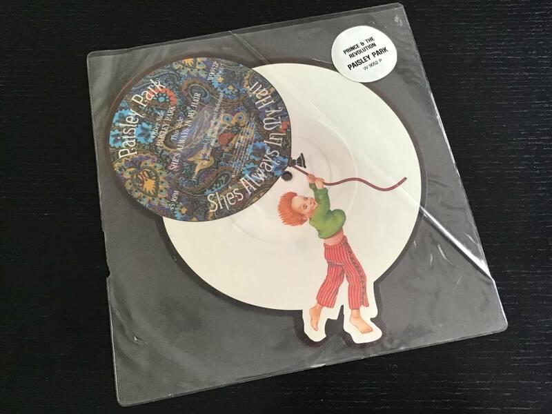 PRINCE & THE REVOLUTION PAISLEY PARK limited edition shaped disk プリンス 限定盤
