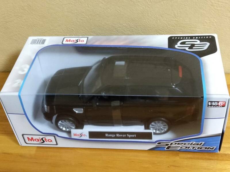 希少新品未開封　1/18 ランドローバー レンジローバー スポーツ Land Rover Range Rover sport Maisto