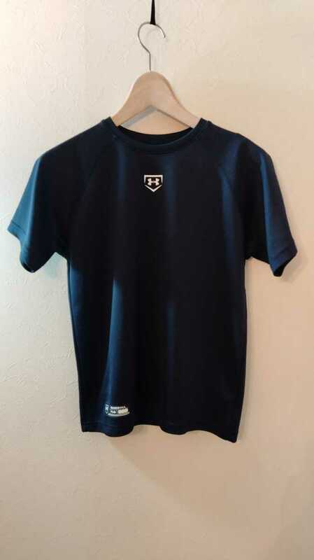 (　150cm　サイズ　)　アンダーアーマー ベースボールアンダーシャツ キッズ用 子供用 サイズYLG under armour 野球 Tシャツ