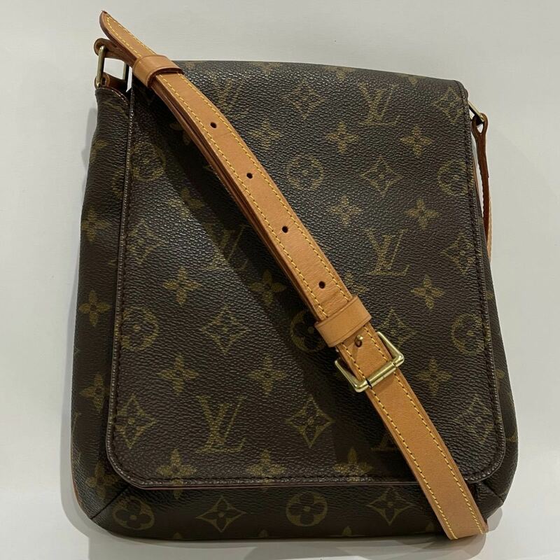 良品! LOUIS VUITTON ルイヴィトン M51258 AS1020 ミュゼットサルサ ショートショルダー ショルダーバッグ モノグラム 