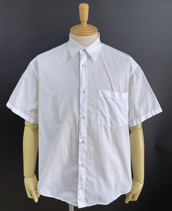 メンズティノラス MEN'S TENORAS ワイドスタイル 半袖シャツ Lサイズ ホワイト