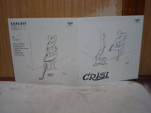 Crisi / EXPLOIT 伊89年再発盤LP　