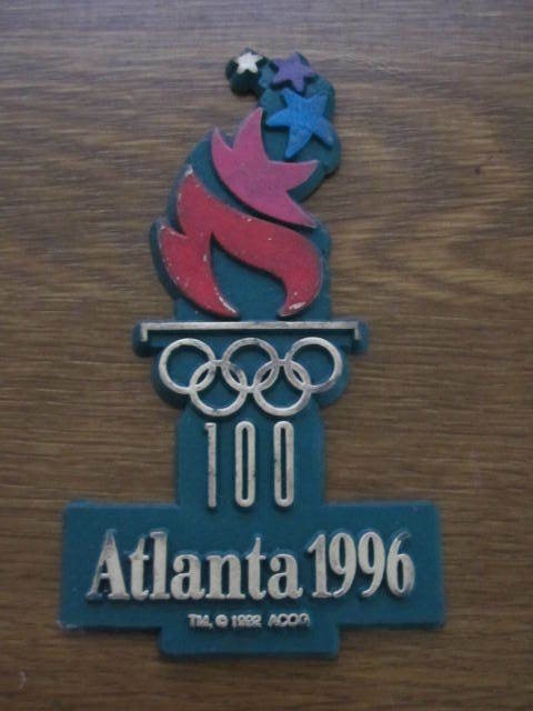 当時物レア★１９９６アトランタオリンピック　記念マグネット