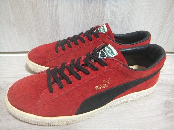 BEAMS別注 PUMA CLASSIC SUEDE 赤/黒 28cm☆ビームス プーマ クラシック スウェード スエード 日本製 MIJ made in japan