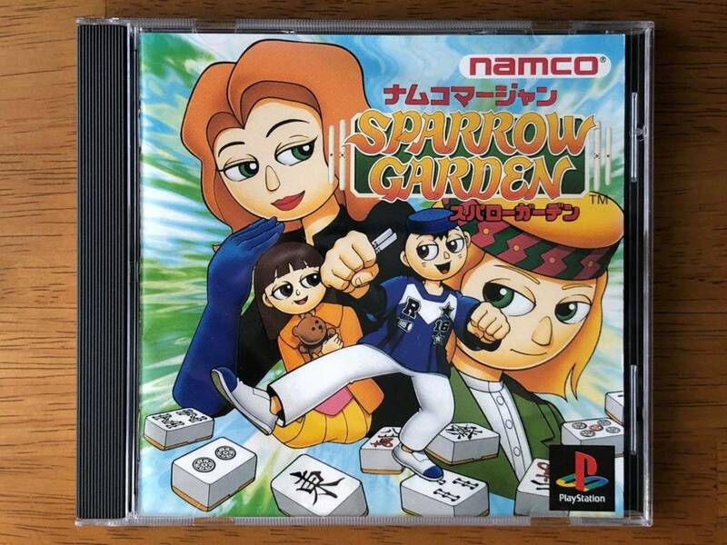 ［PS1］ ナムコマージャン スパローガーデン / SPARROW GARDEN　( PlayStation1ソフト )　送料185円