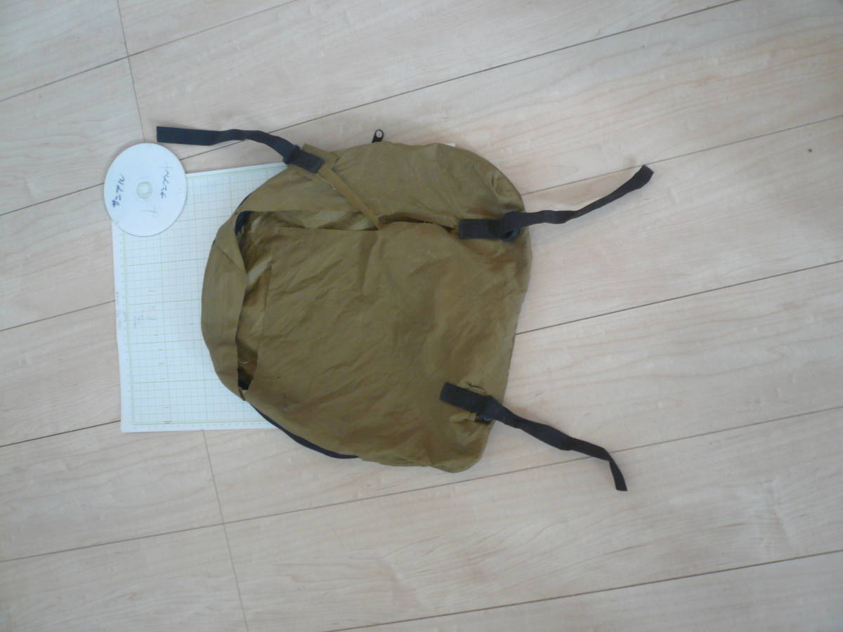 A即決　米軍海兵隊　USMC ポップアップテント収納バック　コヨーテ　ジャンク　送料270円