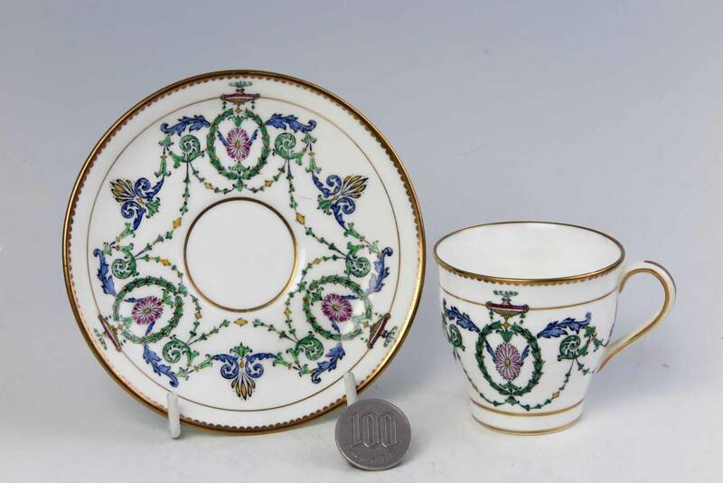 　　ミントン　　MINTON　=　Old-C-Cup&Saucer　=　H2581　=TRONT = 