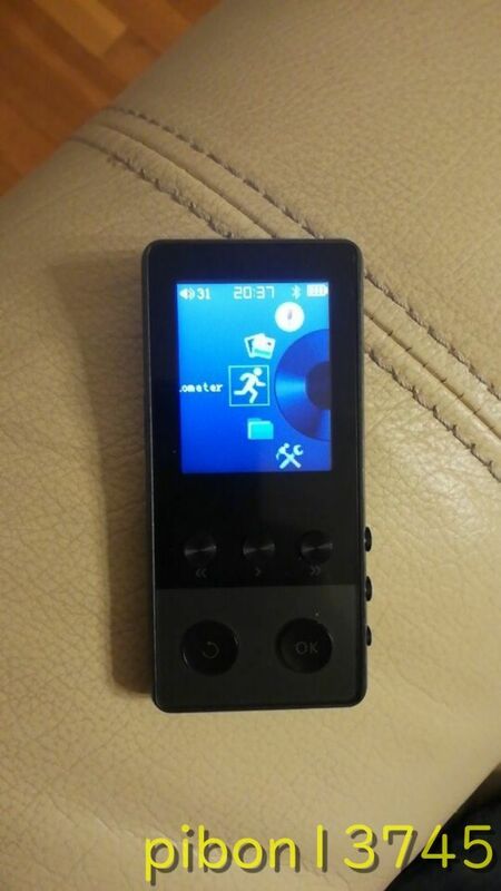 H1264：最大128GB BluetoothMP3プレーヤーイヤホンHiFifm Radio Sport MP 4HiFiポータブルミュージックプレーヤー 音声録音レコーダー