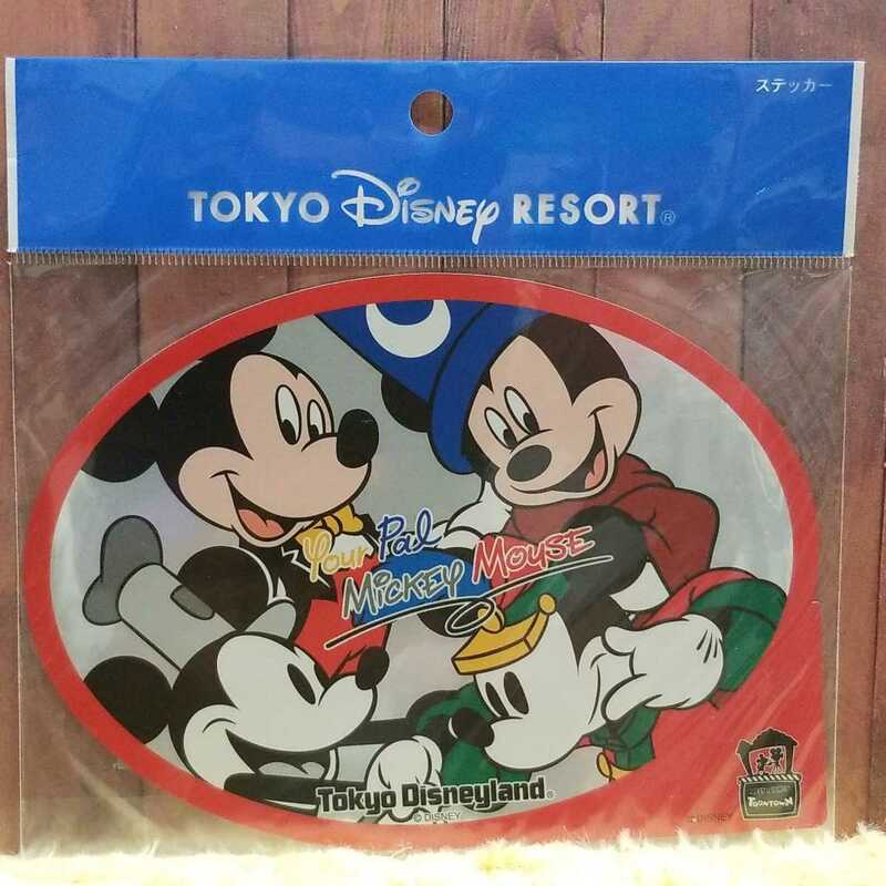 ディズニーランド　トゥーンタウン　ミートミッキー　ステッカー