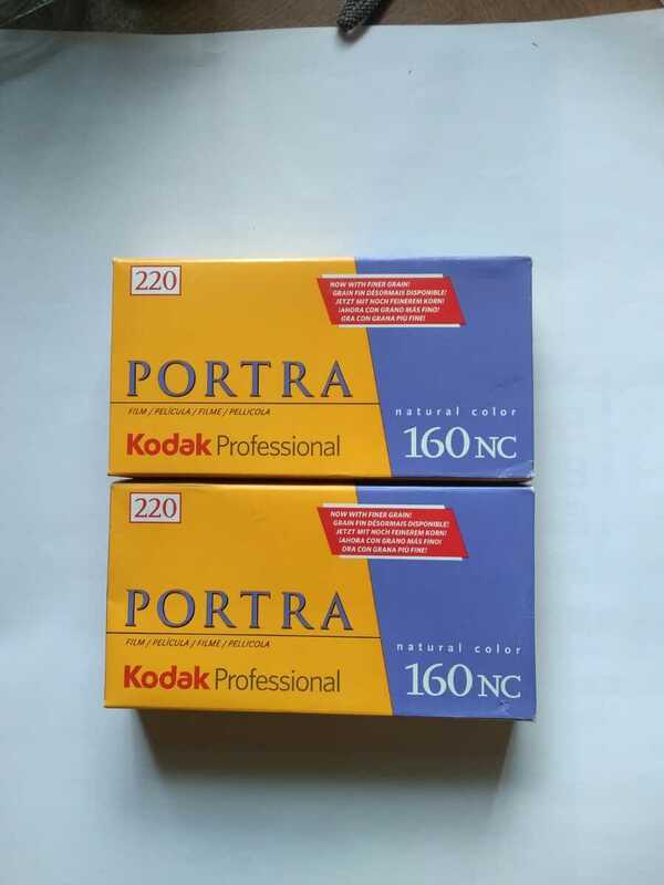 稀少品　Kodak PORTRA160NS 220サイズ　1箱5本入りを2箱の計10本