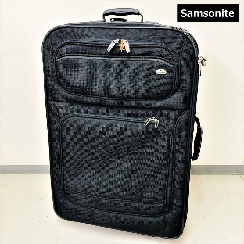 Samsonite/サムソナイト/ULTRA3000/ウルトラ/キャリーオン式/キャリーバッグ/直立型/ブラック/旅行バッグ/ビジネスバッグ/メンズ/海外/国内