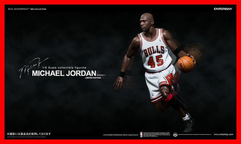エンターベイ マイケルジョーダン I'm back #45 ホームユニフォームVer. 新品 ENTERBAY Michael Jordan Air Jordan 10