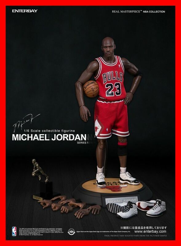 エンターベイ マイケルジョーダン I'm Legend #23 ロードユニフォーム 新品 ENTERBAY Michael Jordan Air Jordan 11 concord