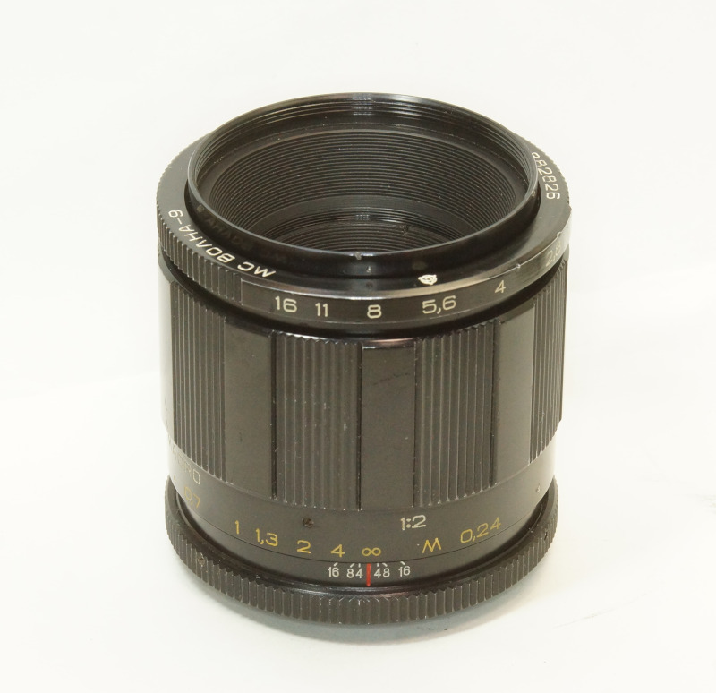 ソ連 LZOS製 MC VOLNA-9 2.8/50 M42 19NB-826 1988年 星型絞 Macro マクロ ロシア