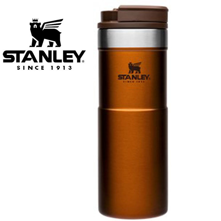 タンブラー スタンレー STANLEY クラシックシリーズ 水筒 ステンレス アウトドア レジャー キャンプ 470ml ブラウン st10-09851br
