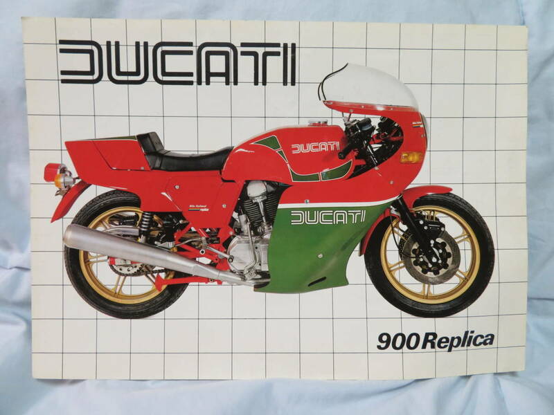 T）　ドゥカティ　DUCATI　900 Replica　パンフレット