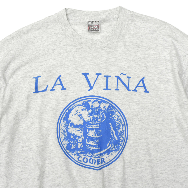 90s usa vintage LA VIA ラヴィーニャ プリント Tシャツ フルーツボディ アメリカ製 size.XL
