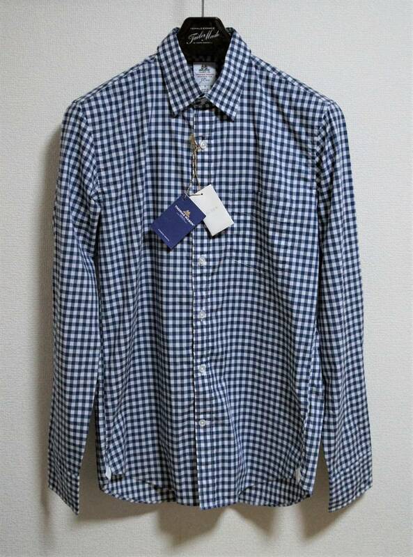 SALE！送料無料！【新品】サイズ:S SLIM FIT ジェイクルー Thomas Mason for J.Crew Ludlow shirt in blue gingham 2