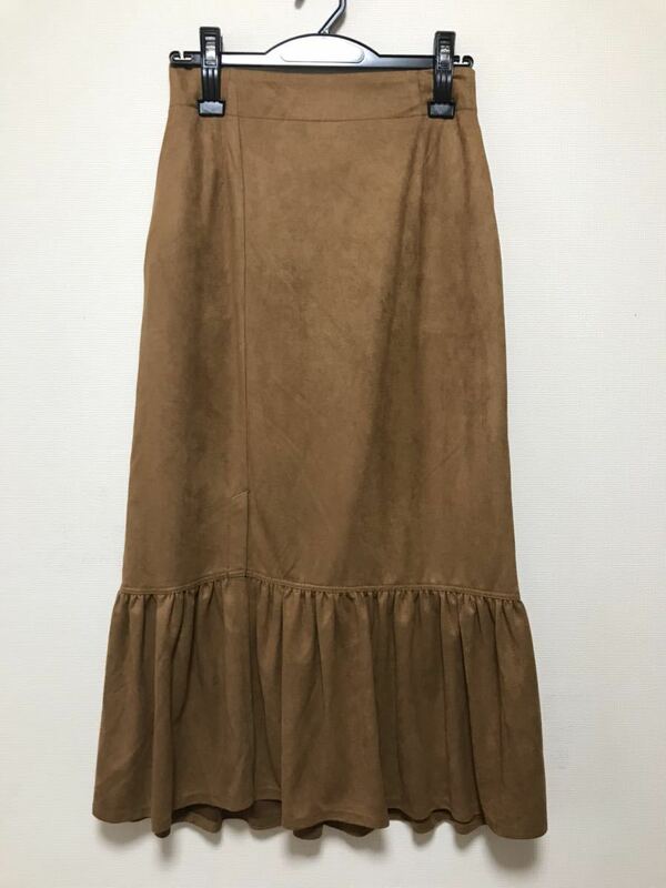 新品未使用aricature 茶色　Mサイズ　ロングスカート