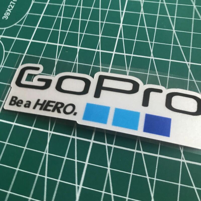 GO PROゴープロBe a Hero ホワイト白コレクションシール@3273+