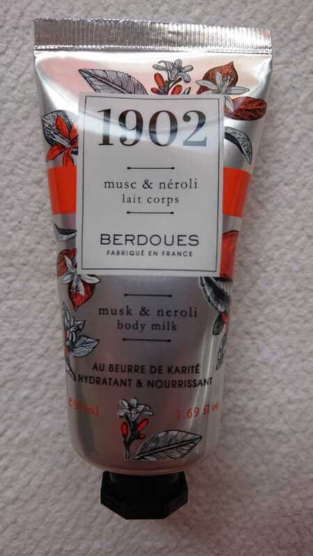 ★新品 ベルドゥ BERDOUES 1902 musc & neroli body & milk ボディーミルク