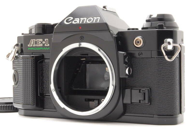 Canon AE-1 Program ブラック ボディ シャッター切れ、スピードも変化し、露出計動作しました。概ねキレイです。