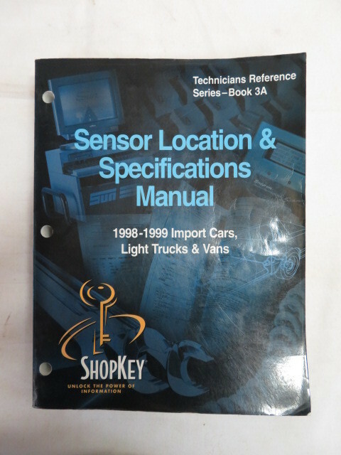 希少 Sensor Location&Specifications Manual スナップオン 1998-1999 アメ車を除く アキュラ ボルボ ベンツ ポルシェ等 配線図