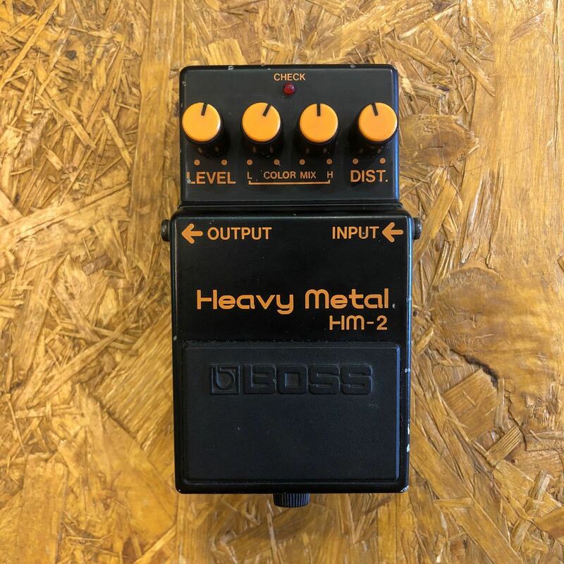 BOSS HM-2 Heavy Metal ヘヴィーメタル ディストーション MADE IN JAPAN メイドインジャパン　ヘビーメタル ボス
