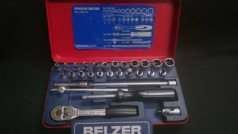 値下！！　ＢＥＬＺＥＲ　ベルツァー　ソケットレンチ　1/4　6.35　No6715　ＧＥＲＭＡＮＹ　ドイツ製