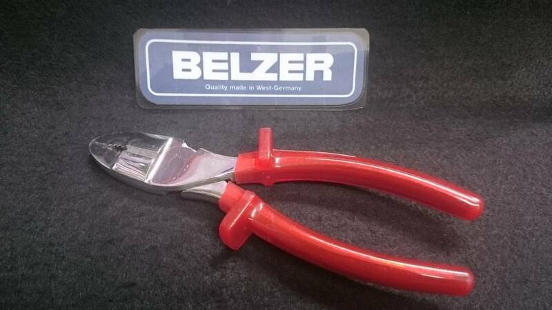 ＠　ＢＥＬＺＥＲ　ベルツァー　絶縁　カッティングプライヤー　ペンチ　No2665　180ｍｍ　ＧＥＲＭＡＮＹ　ドイツ製