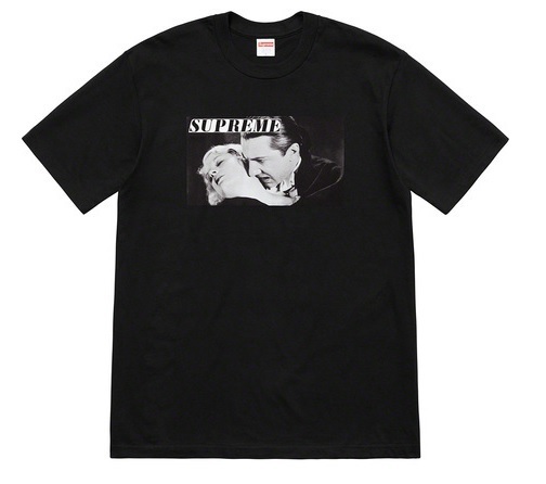 Supreme Bela Lugosi Tee Large black Tシャツ L 19ss ドラキュラ 黒 ブラック fruit buju banton madonna box logo 新品