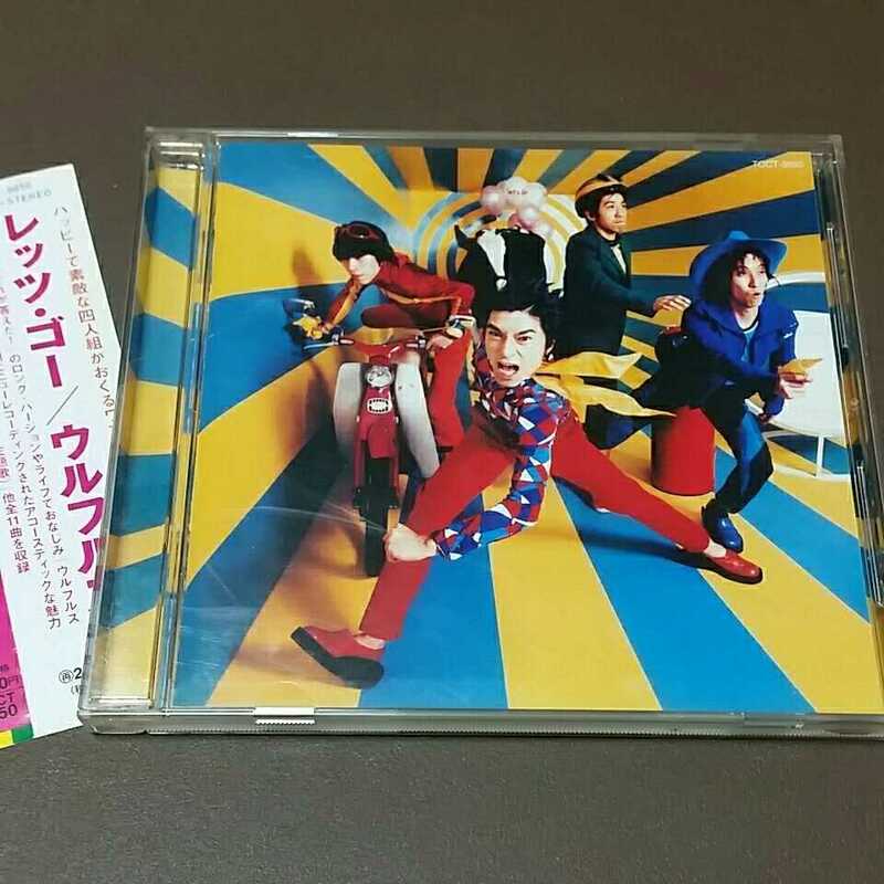 ウルフルズ　レッツ・ゴー　アルバムCD　帯付CD