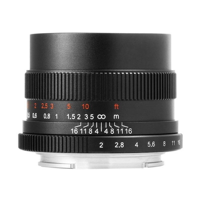 七工匠 7Artisans 35mm F2 (フジフイルムXマウント) (ブラック) 単焦点レンズ