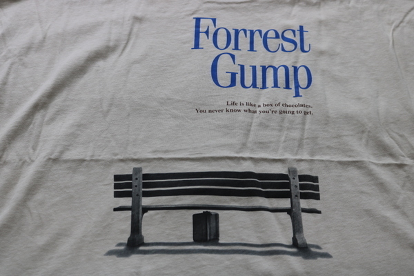 Forrest　Gump　フォレスト・ガンプ　ベージュ　Tシャツ　レディース　XXL　GU　新品 未使用 