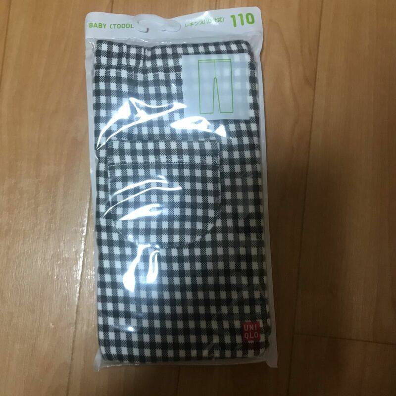 ユニクロ　レギンス　10分丈　110 新品