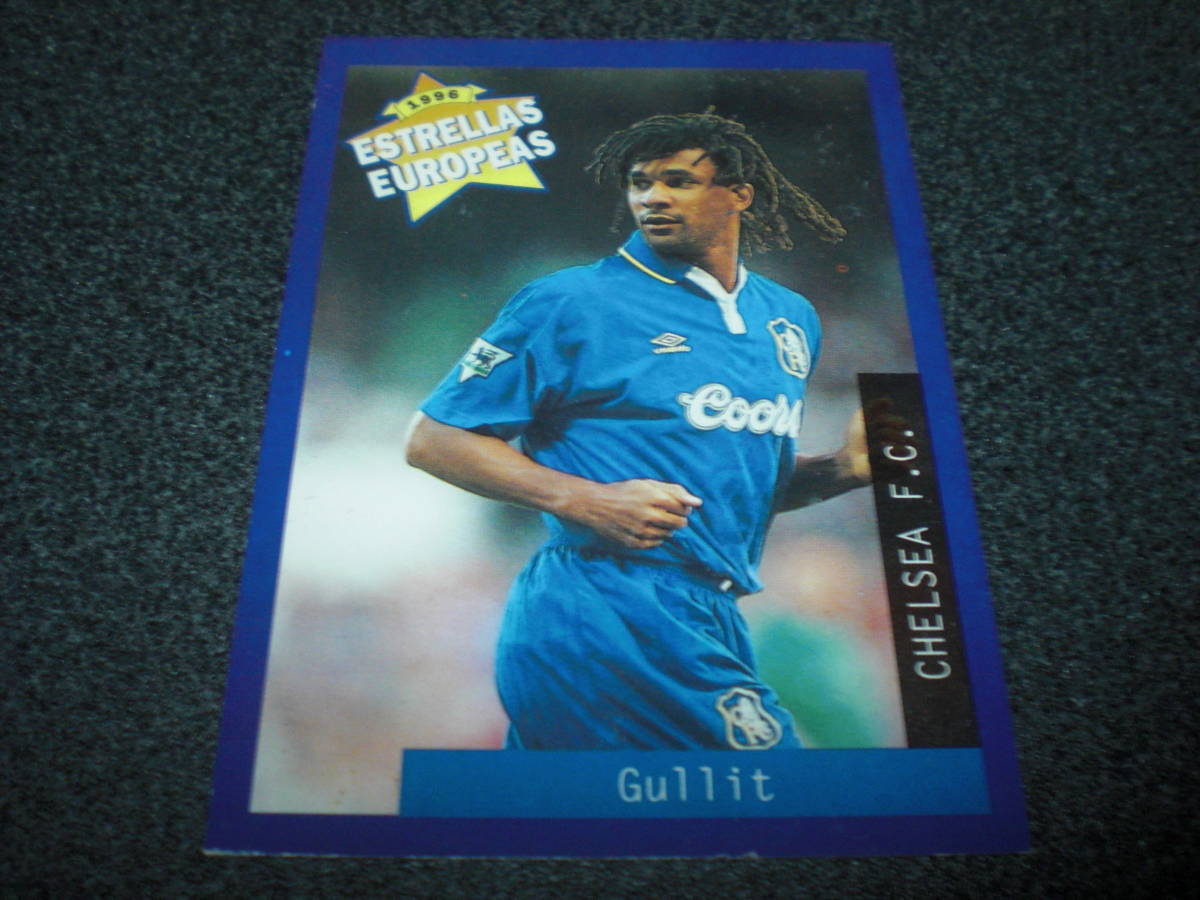 【R.Gullit/フリット(チェルシー)】 PANINI 1996 ESTRELLAS EUROPEAS