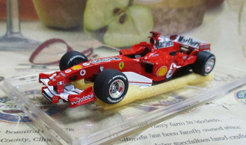 ★激レア★Tameo完成品*1/43*Ferrari F2005 #1 2005 San Marino GP*Michael Schumacher*フェラーリ≠BBR