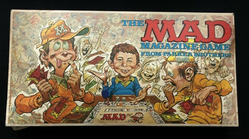 70s 1979年 マッドマガジンゲーム ボードゲーム USA製 アメリカ製　　THE MAD MAGAZINE GAME 入手困難 70年代 ヴィンテージ 玉4615