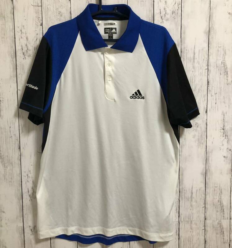 【adidas golf】アディダス ゴルフ 半袖ポロシャツ メンズ 海外サイズ S 送料無料！