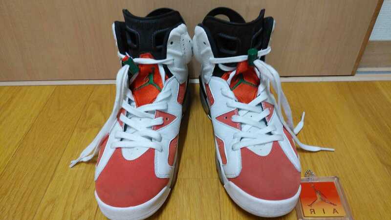 Nike Air Jordan 6 ジョーダン6 Like Mike ゲータレード384664-145 1234567891011959697max28.5
