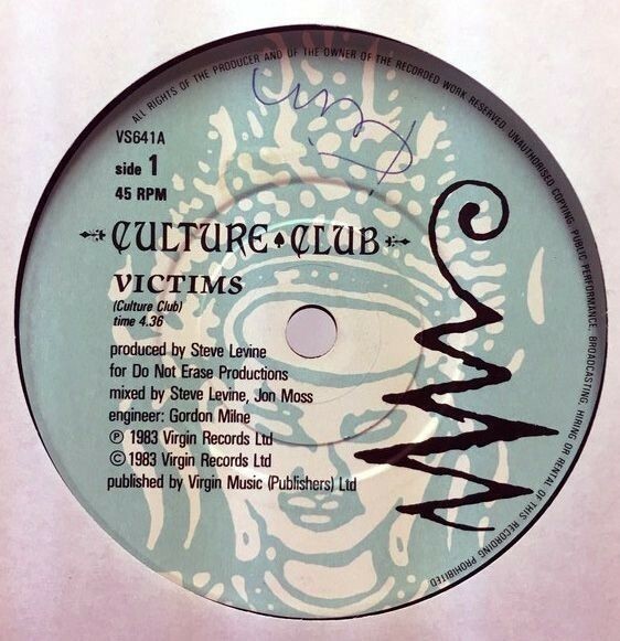 CULTURE CLUB/VICTIMS シングルレコード
