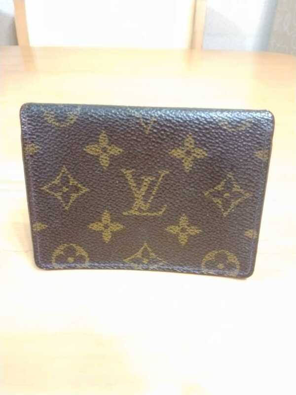 中古 LOUIS VUITTON ルイヴィトン モノグラム パスケース 定期入れ カードケース Louis Vuitton 送料無料