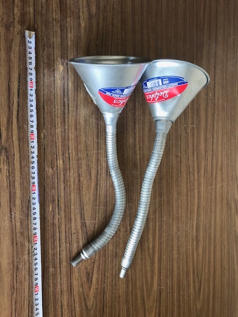 S&K Product USA Center Tube Funnel ファンネル　燃料入等　2個セット