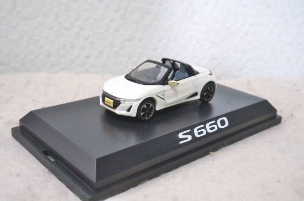 ホンダ S660 1/43 ミニカー 白