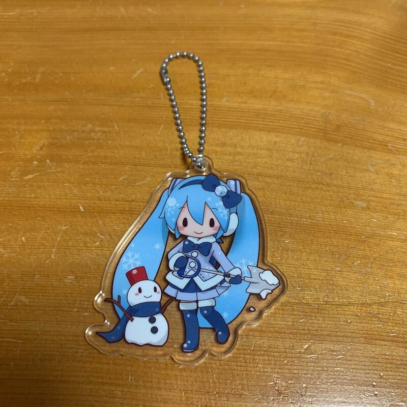 SNOW MIKU 2012 初音ミク シリーズ SNOW MIKU アクリルキーチェーンマスコット 歴代 スノーミク 雪ミク 三月八日 中古品 送料無料