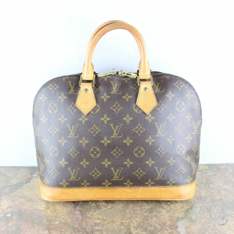 LOUIS VUITTON M51130 BA0926 MONOGRAM PATTERNED HAND BAG MADE IN FRANCE/ルイヴィトンアルマモノグラム柄ハンドバッグ