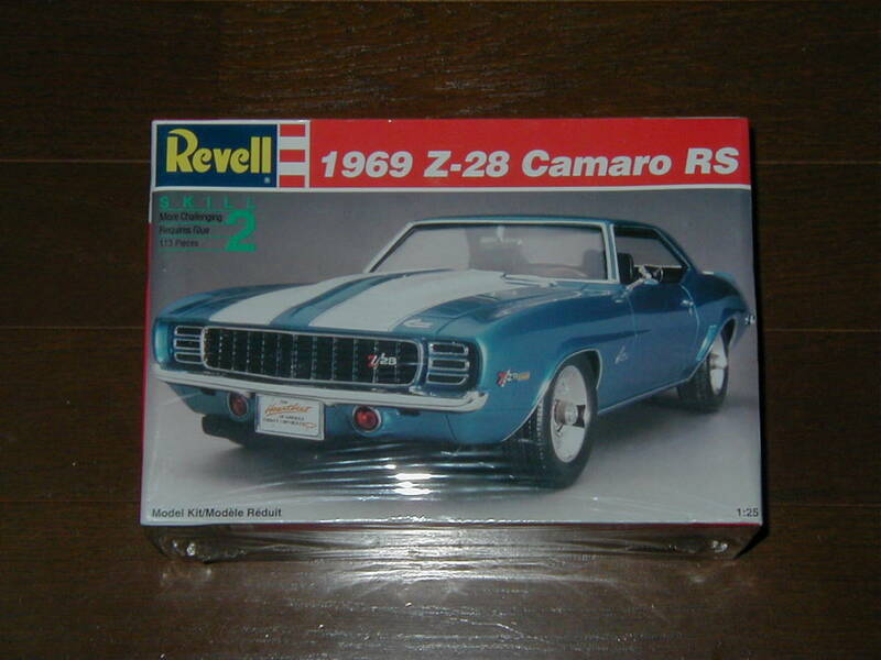 Revell レベル1/25 '69 シボレー カマロ Z-28 RS プラモデル Chevrolet Camaro Z-28 RS 未開封・未組立